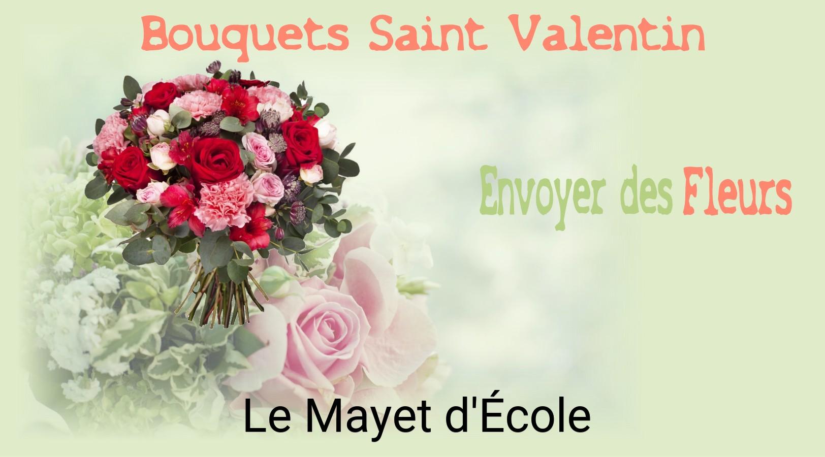 Roses de Saint-Valentin livrées à Le Mayet-d'École
